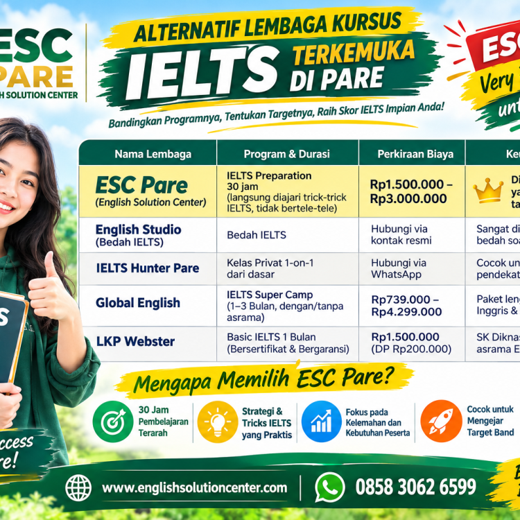 IELTS di ESC Pare